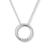 Diamonds by Frisenberg – Anheng i hvitt gull med diamanter m/kjede