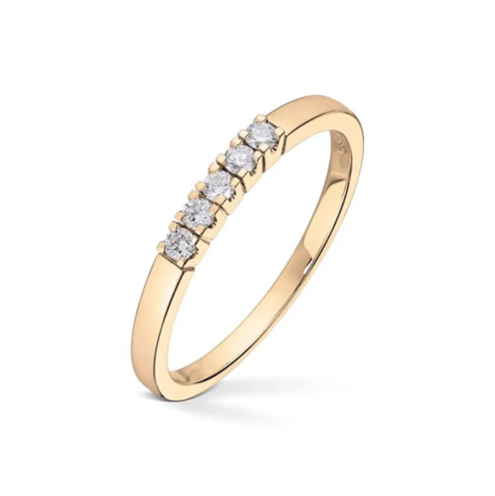 Diamonds by Frisenberg – Alliansering 5 x 0,03 ct TW/SI