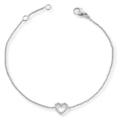 Diamonds by Frisenberg – Armbånd i hvitt gull med 14 diamanter, totalt 0,07 ct TW/SI