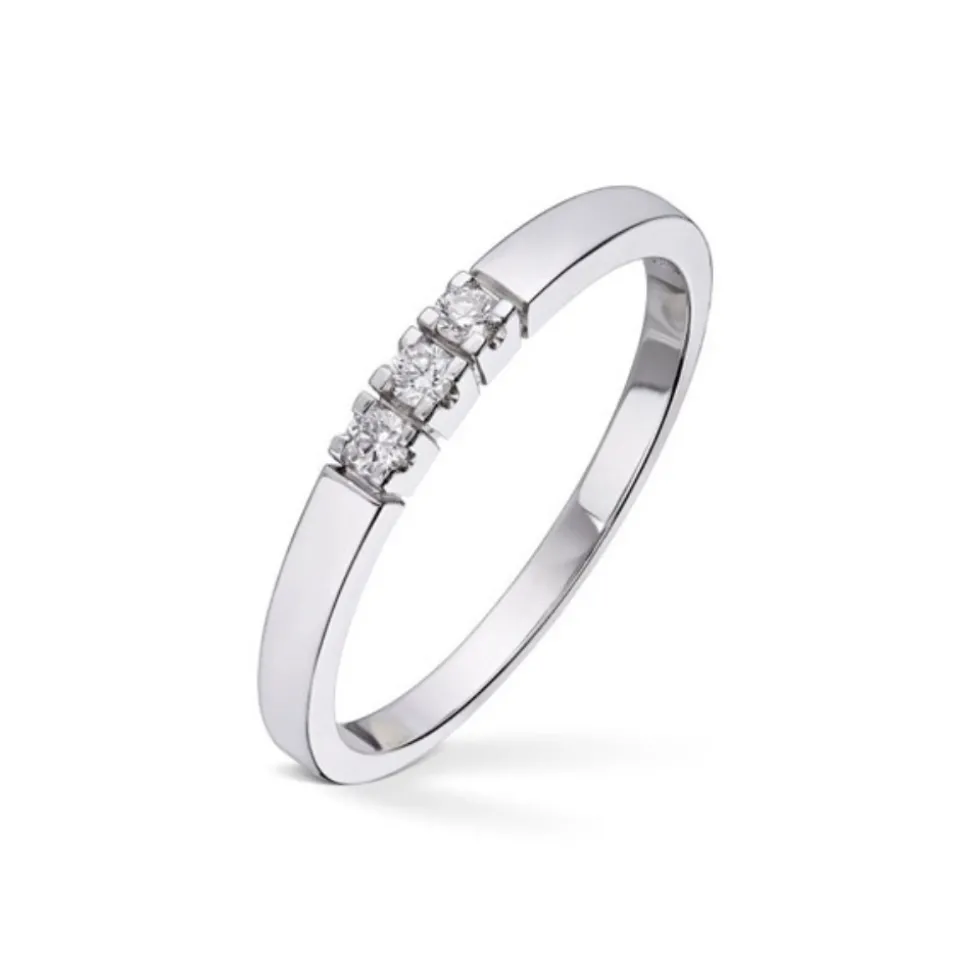 Diamonds by Frisenberg – Alliansering 3 x 0,03 ct TW/SI