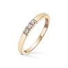 Diamonds by Frisenberg – Alliansering 3 x 0,03 ct TW/SI