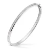 Diamonds by Frisenberg – Armring i hvitt gull med diamanter – totalt 0,95 ct TW/SI