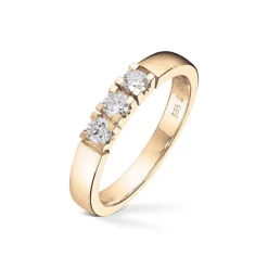 Diamonds by Frisenberg – Alliansering 3 x 0,10 ct TW/SI