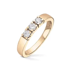 Diamonds by Frisenberg – Alliansering 3 x 0,15 ct TW/SI