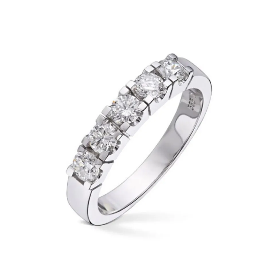 Diamonds by Frisenberg – Alliansering 5 x 0,15 ct TW/SI