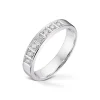 Diamonds by Frisenberg – Alliansering-Hvittgull 7×0,03 ct TW/SI-Kraftig ringskinne-Håndlaget ved eget verksted