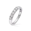 Diamonds by Frisenberg – Alliansering 5 x 0,10 ct TW/SI