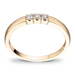 Diamonds by Frisenberg – Alliansering 3 x 0,03 ct TW/SI