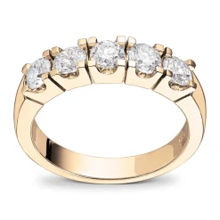 Diamonds by Frisenberg – Alliansering 5 x 0,25 ct TW/SI