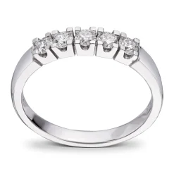 Diamonds by Frisenberg – Alliansering 5 x 0,10 ct TW/SI