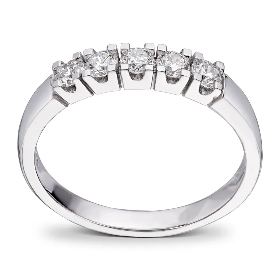 Diamonds by Frisenberg – Alliansering 5 x 0,10 ct TW/SI