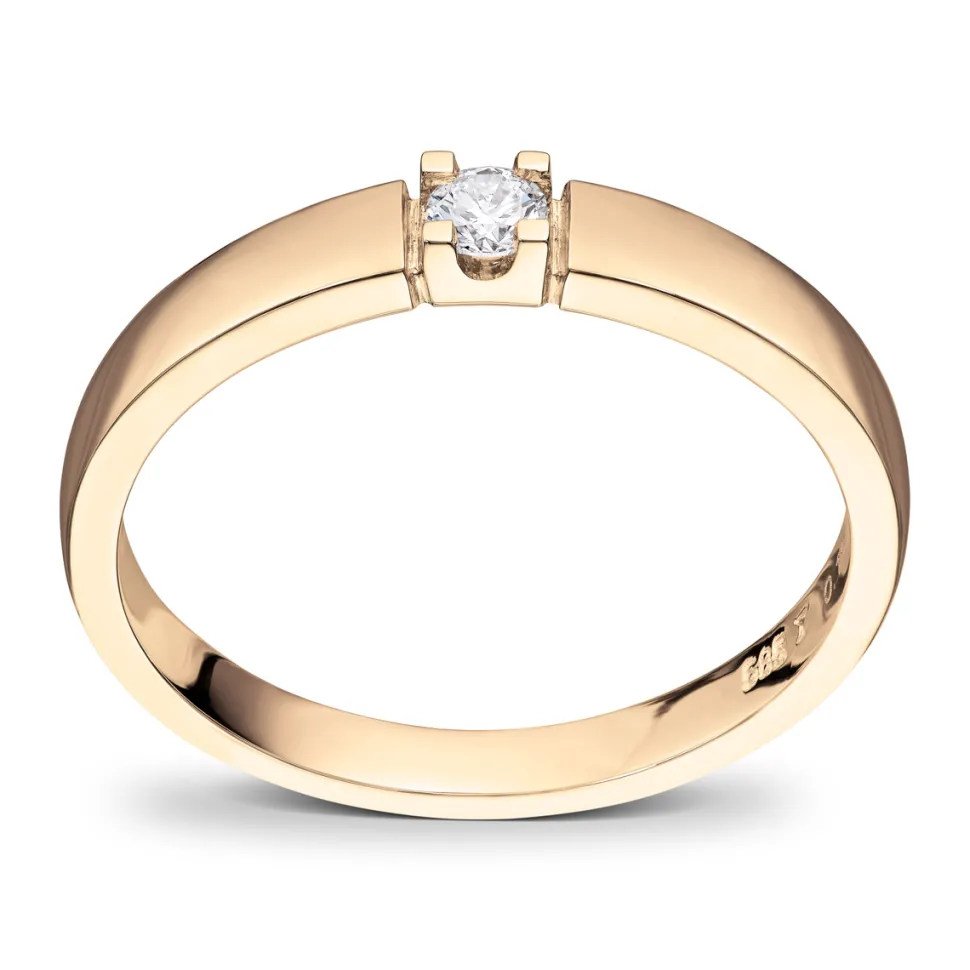 Diamonds by Frisenberg – Alliansering 1 x 0,10 ct TW/SI
