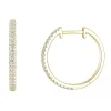 Diamonds by Frisenberg – Diamantcreoler i 14k gult gull og 21 stk. brillianter – Totalt: 0,25 ct TW/SI