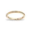 Diamonds by Frisenberg – Diamantring i gult gull – 0,10 ct TW/Si