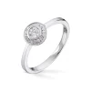 Diamonds by Frisenberg – Diamantring i hvitt gull – Totalt 0,175