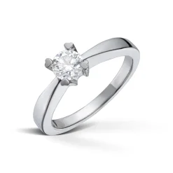 Diamonds by Frisenberg – Enstensring med hjerteklør – 0,50ct TW/SI