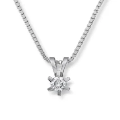 Diamonds by Frisenberg – Enstensanheng 0,20 ct TW/SI diamant