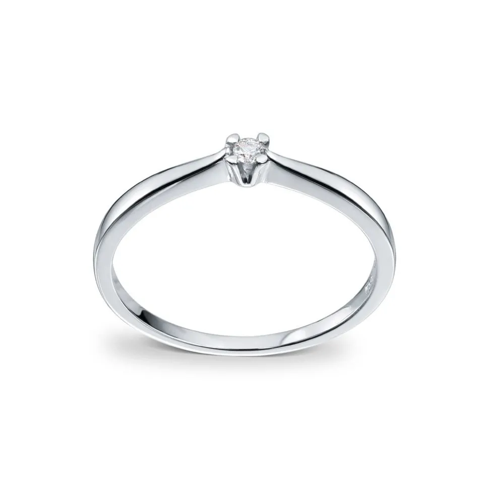 Diamonds by Frisenberg – Enstens Diamantring – 0,03 ct TW/SI
