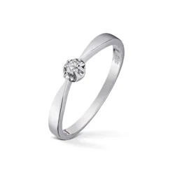 Diamonds by Frisenberg – Enstensring med 0,03 ct TW/SI diamant
