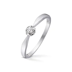 Diamonds by Frisenberg – Enstensring med 0,05 ct TW/SI diamant