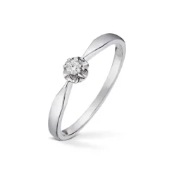 Diamonds by Frisenberg – Enstensring med 0,07 ct TW/SI diamant