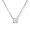 Diamonds by Frisenberg – Enstensanheng 0,50 ct TW/SI -Håndlaget ved eget verksted inkludert gult gull 585 kjede.