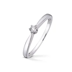Diamonds by Frisenberg – Enstensring 0,10 ct TW/SI diamant