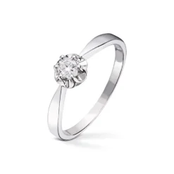 Diamonds by Frisenberg – Enstensring med 0,15 ct TW/SI diamant