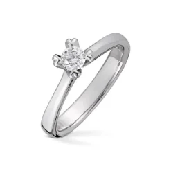 Diamonds by Frisenberg – Enstensring med hjerteklør – 0,30 ct TW/SI