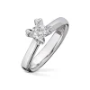 Diamonds by Frisenberg – Enstensring med hjerteklør – 0,50 ct TW/SI