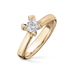 Diamonds by Frisenberg – Enstensring med hjerteklør – 0,50 ct TW/SI