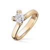 Diamonds by Frisenberg – Enstensring med hjerteklør – 0,70 ct TW/SI