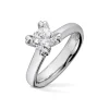 Diamonds by Frisenberg – Enstensring med hjerteklør – 1,00 ct TW/SI