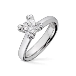 Diamonds by Frisenberg – Enstensring med hjerteklør – 1,00 ct TW/SI