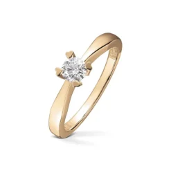 Diamonds by Frisenberg – Enstensring med hjerteklør – 0,40 ct TW/SI