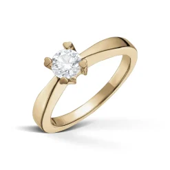 Diamonds by Frisenberg – Enstensring med hjerteklør – 0,50ct TW/SI