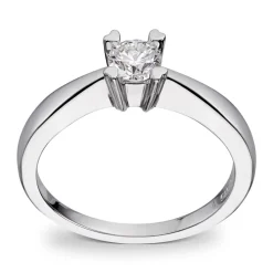 Diamonds by Frisenberg – Enstensring med hjerteklør – 0,40 ct TW/SI