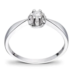 Diamonds by Frisenberg – Enstensring med 0,10 ct TW/SI diamant