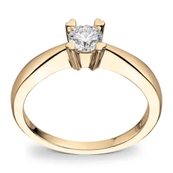 Diamonds by Frisenberg – Enstensring med hjerteklør – 0,40 ct TW/SI