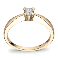 Diamonds by Frisenberg – Enstensring med hjerteklør – 0,20 ct TW/SI