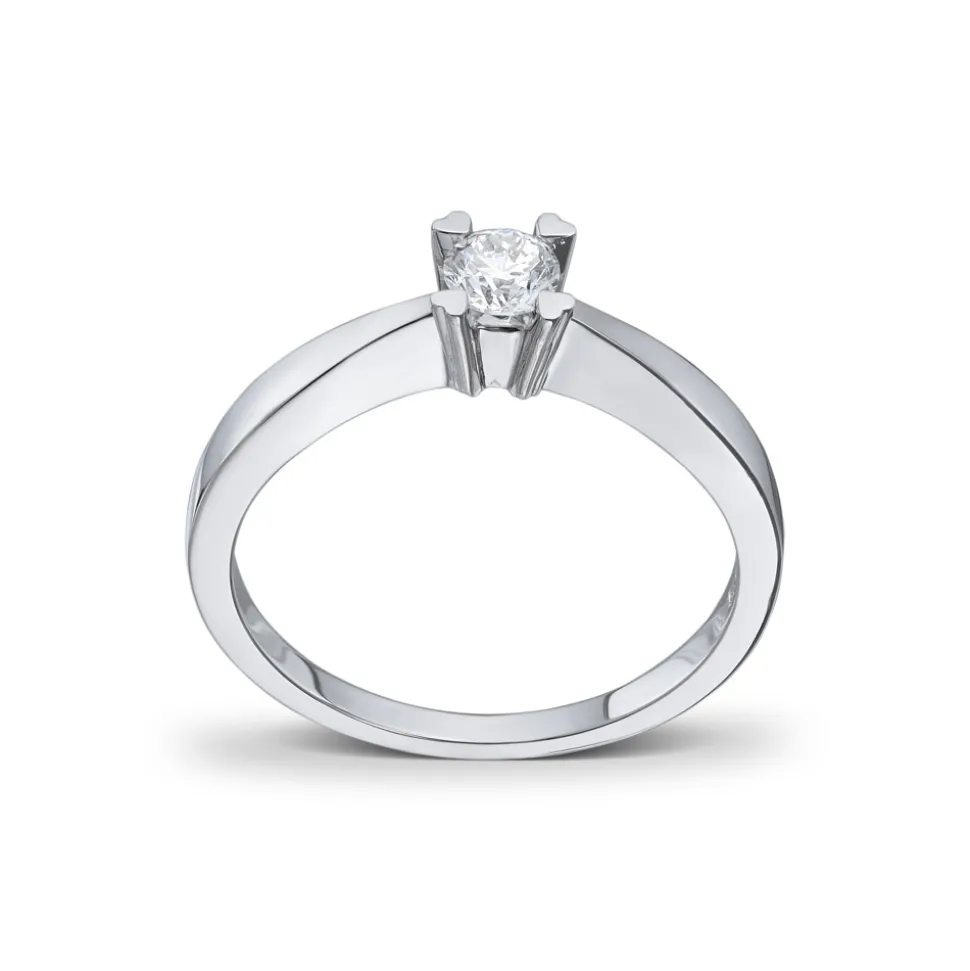 Diamonds by Frisenberg – Enstensring med hjerteklør – 0,30 ct TW/SI
