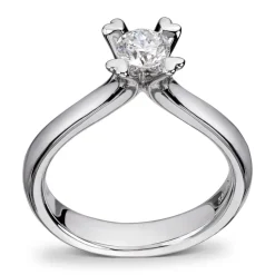 Diamonds by Frisenberg – Enstensring med hjerteklør – 0,50 ct TW/SI