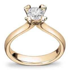 Diamonds by Frisenberg – Enstensring med hjerteklør – 0,70 ct TW/SI