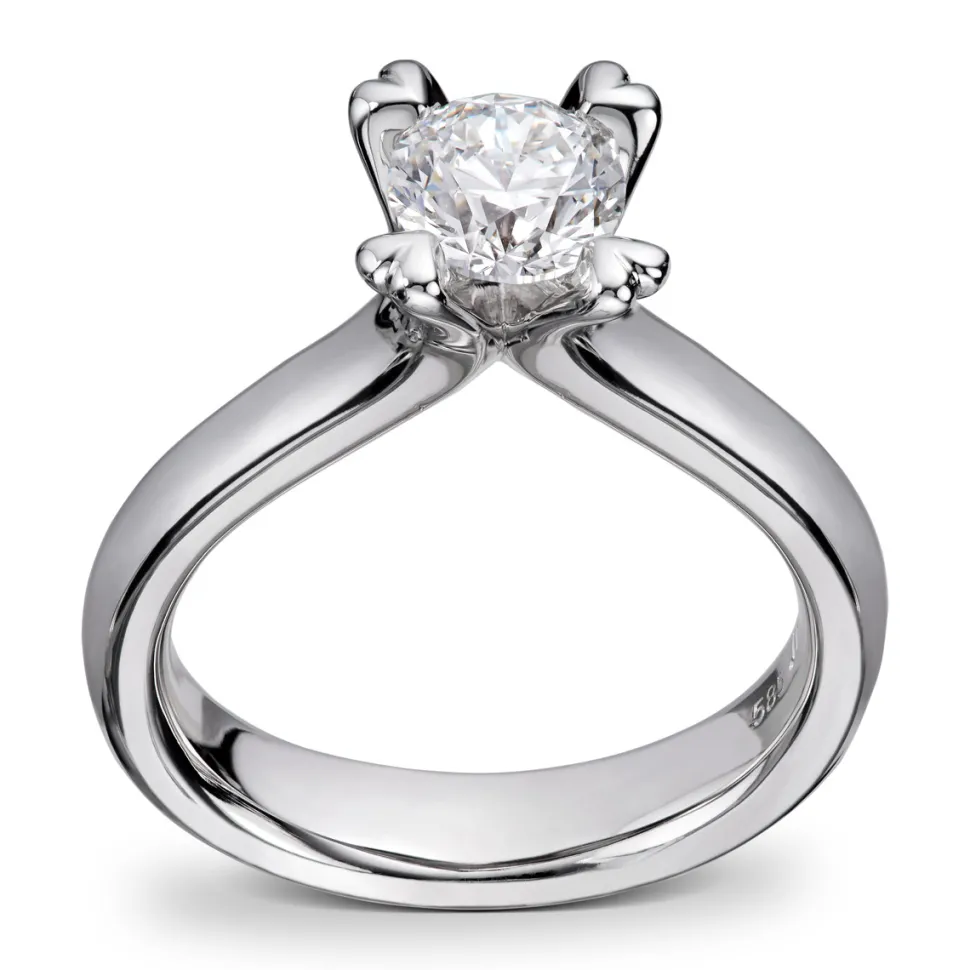 Diamonds by Frisenberg – Enstensring med hjerteklør – 1,00 ct TW/SI