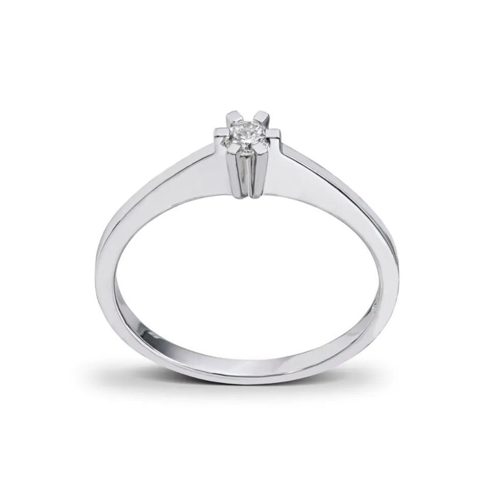 Diamonds by Frisenberg – Enstensring 0,10 ct TW/SI diamant