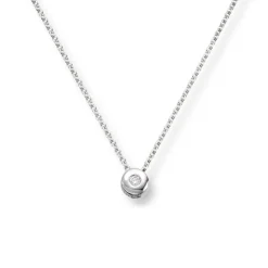 Diamonds by Frisenberg – Halssmykke i hvitt gull med diamant, 0,03 ct