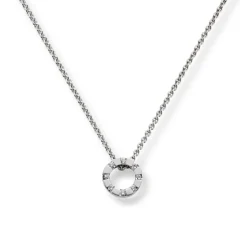 Diamonds by Frisenberg – Halssmykke i hvitt gull med diamanter, 0,06 ct