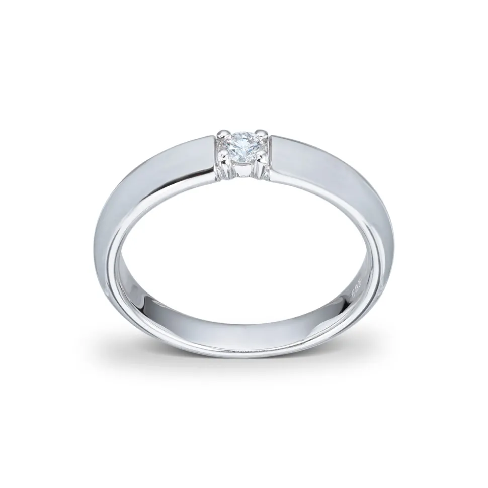 Diamonds by Frisenberg – Hvittgull Alliansering – 0,10 ct