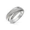 Diamonds by Frisenberg – Ring i hvitt gull med totalt 0,56 ct diamanter