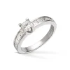 Diamonds by Frisenberg – Ring i hvitt gull med totalt 1,37 ct diamanter F/G-VS-vvs